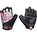 GoFit Elite Trainer Exercise Glove - Small Size - Jersey Back, Velcro Closure, Rubber Grip, Leather Palm, Leather Finger - Pink, Camo, Black 1 thumbnail image