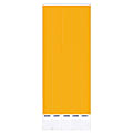Amscan Waterproof Paper Wristbands, 3/4" x 10", Solid Orange, Pack Of 500 Wristbands