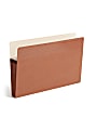 Smead® Easy Grip® Pockets, 3 1/2" Expansion, Legal Size, 30% Recycled, Redrope, Pack Of 25 1 thumbnail image