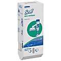 Scott Mega Cartridge 1-Ply Napkins, 6-1/2" x 8-7/16", White, 180 Per Pack, Case Of 6 Packs