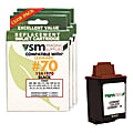 VSM VSM12A1970-3PK (Lexmark™ 70 / 12A1970) Remanufactured Black Ink Cartridges, Pack Of 3