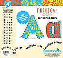 Barker Creek® Letter Pop-Outs, 4", Moroccan, Set Of 255