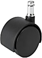 Safco® Task Master Chair Carpet Casters, 2", Black, Set Of 5 Casters 1 thumbnail image