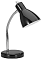 V-Light Gooseneck Desk Lamp, 15", Black/Chrome 1 thumbnail image