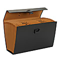 Smead® A-Z And Subject Case File, 19 Pockets, Legal Size, 30% Recycled, Black 1 thumbnail image