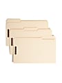 Smead® Heavyweight Manila Fastener Folders, Legal Size, Pack Of 50