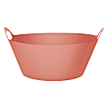 Amscan Round Plastic Party Tub, 8 Gallon, Coral 1 thumbnail image