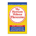 Merriam-Webster Paperback Thesaurus Dictionary Printed Book - English - Book - 800 Pages