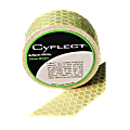 LC Industries Honeycomb Reflective Adhesive Tape, 1 1/2" x 60", Yellow