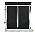 Alpine Industries Steel In-Cabinet Double Pull-Out Trash Can, 9.5 Gallon, Black 1 thumbnail image