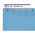 Smead® Easy Slide™ Tabs, 3 1/2" x 1/2", Clear, Pack Of 18 1 thumbnail image