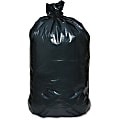 Berry Reclaim Heavy-Duty Recycled Can Liners - Extra Large Size - 60 gal Capacity - 38" Width x 58" Length - 2 mil (51 Micron) Thickness - Black - Plastic - 100/Carton - Can - Recycled