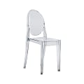 Techni Home Acrylic Ghost Event Stacking Chairs, Clear, Total Qty 4 1 thumbnail image