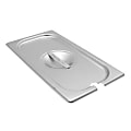 Vollrath Super Pan V 1/3 Size Slotted Pan Cover, Silver