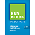 H&R Block® Tax Software 15 Premium, Federal And State For Mac, Download 1 thumbnail image