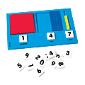 Didax Base-Ten Place Value Frame, 7"H x 11"W x 1"D, Blue 1 thumbnail image