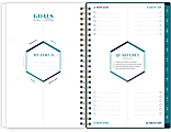 Blue Sky 5-7/8 x 8-5/8 Inkwell Press 2024 Airia Weekly & Monthly Gray Frosted Planner 143357 | Office Depot OfficeMax