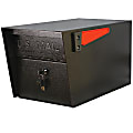 Mail Boss Mail Manager PRO Security Mailbox, 11-1/4"H x 10-3/4"W, 21"D, Black 1 thumbnail image