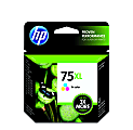 HP 75XL High-Yield Tri-Color Ink Cartridge, CB338WN