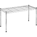 Whitmor Storage Rack - Stackable, Durable, Adjustable Shelf - Chrome - Steel 1 thumbnail image