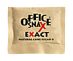 Office Snax Natural Cane Sugar, 2000 Packets/Carton