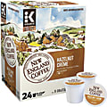 New England Coffee K-Cups, Medium Roast, Hazelnut Creme, Box Of 24 K-Cups