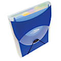 Wilson Jones® Big Mouth® Folio Filer Plus, Letter Size, Dark Blue 1 thumbnail image