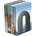 Office Depot® Brand Heavy-Duty Bookends, 10"H x 8"W x 8"D, Black, Set Of 2 1 thumbnail image