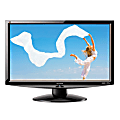 ViewSonic® VX2433wm 23.6" Digital/Analog Widescreen LCD Monitor, Black 1 thumbnail image