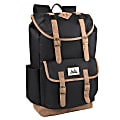 Trailmaker Scout Deluxe Drawstring Backpack, Black