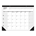 Office Depot® Brand 30% Recycled Desk Pad Calendar, 22" x 17", January-December 2013 1 thumbnail image