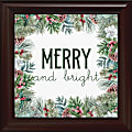 Timeless Frames® Holiday Art, 12” x 12”, Merry And Bright