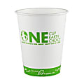 Karat Earth Paper Hot Cups, 12 Oz, White, Case Of 1,000 Cups 1 thumbnail image