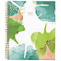 Cambridge® Oasis Academic Weekly/Monthly Planner, Letter Size, Green Floral, 2022-2023, 1617-901A