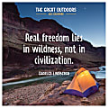 2025 TF Publishing Monthly Wall Calendar, 12” x 12”, The Great Outdoors, January 2025 To December 2025 1 thumbnail image