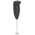 Mind Reader Foam Handheld Battery-Operated Milk Frother, Black 1 thumbnail image