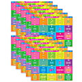 Ashley Productions Smart Poly PosterMat Pals Space Savers, 13" x 9-1/2", Numbers 1-20, Pack Of 10 Pieces 1 thumbnail image