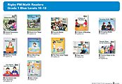 Rigby PM Math Readers Set C Complete Package, Blue Levels 10-13, Grade 1, 6 Sets Of 12 Titles 1 thumbnail image