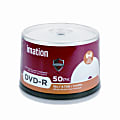 Imation® Defender Inkjet-Printable DVD-R Media Spindle, Pack Of 50 1 thumbnail image