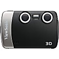 Viewsonic ViewFun 3DSC5 5 Megapixel 3D Compact Camera - Black