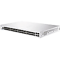 Cisco 250 CBS250-48T-4G Ethernet Switch - 48 Ports - Manageable - 2 Layer Supported - Modular - 4 SFP Slots - 48.64 W Power Consumption - Optical Fiber, Twisted Pair - Rack-mountable - Lifetime Limited Warranty