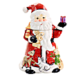 Gibson Home Old Santa Cookie Jar, 9-1/4"H x 7"W x 6-1/4"D, Multicolor