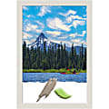 Amanti Art Picture Frame, 27" x 39", Matted For 24" x 36", Rustic Plank White Narrow 1 thumbnail image