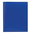 Office Depot® Brand School-Grade 2-Pocket Poly Folder, Letter Size, Blue 1 thumbnail image