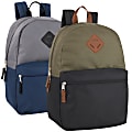 Trailmaker Colorblock Backpacks, Assorted Colors (Gray/Blue, Green/Black), Set Of 24 Backpacks 1 thumbnail image