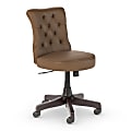Bush Business Furniture Arden Lane Mid-Back Office Chair, Saddle, Standard Delivery