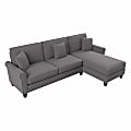 Bush® Furniture Hudson 102"W Sectional Couch With Reversible Chaise Lounge, French Gray Herringbone, Standard Delivery 1 thumbnail image
