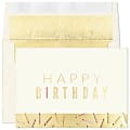 Custom Embellished Birthday Cards And Foil Envelopes, 7-7/8" x 5-5/8", Colorful Candle Wishes, Box Of 25 Cards 1 thumbnail image