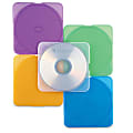 Verbatim CD/DVD Color TRIMpak Cases - 10pk, Assorted - Jewel Case - Book Fold - Plastic - Assorted - 1 CD/DVD 1 thumbnail image