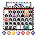 Teacher Created Resources Colorful Paw Prints Calendar Set, 24" x 18", Multicolor 1 thumbnail image